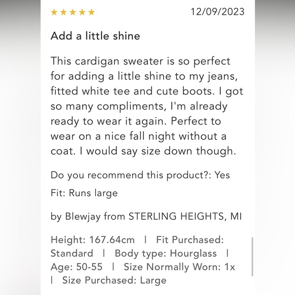 Anthropologie NWT Maeve Patterned Sequin Cardigan size M. - Picture 6 of 10